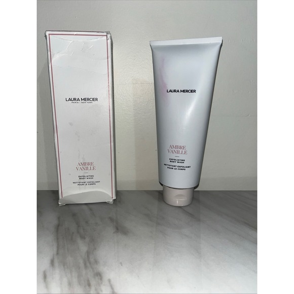 Laura Mercier Ambre Vanille Exfoliating Body Wash NEW - Picture 1 of 2